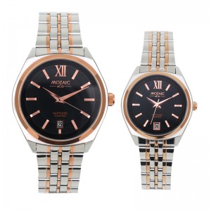 Mozaic MZ1002M dan MZ1002L CR-BLACK Couple Mozaic MZ1002M dan MZ1002L CR-BLACK Couple